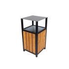 copy of Drewniany miejski kosz 45l