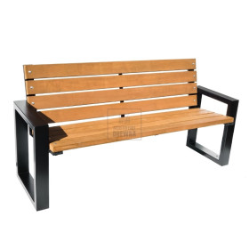 copy of copy of copy of copy of Ławka osiedlowa miejska z oparciem 136 cm